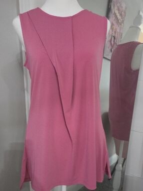 Banana Republic Sleeveless Draped Back Tank Top in Rose